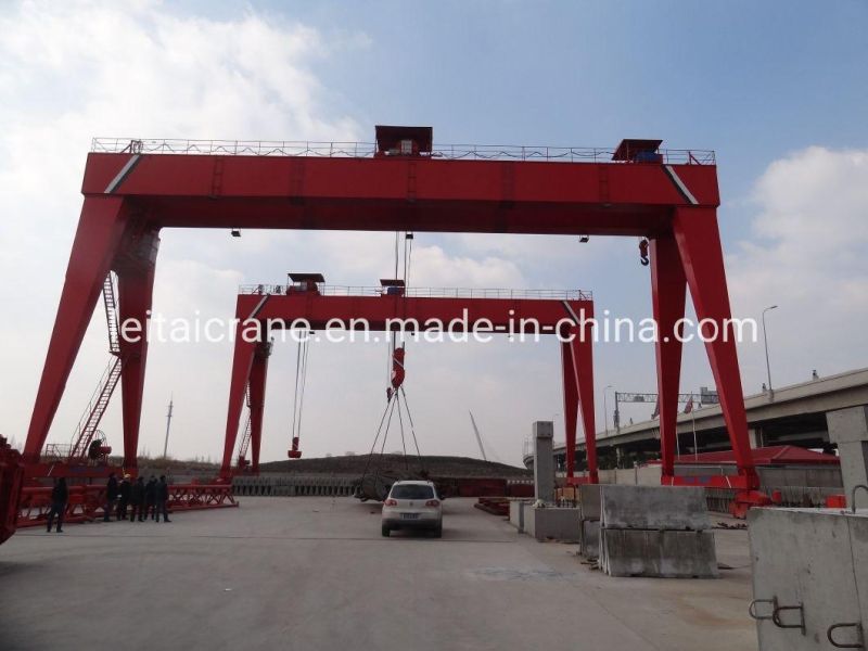 Double Girder Wire Rope Hoist Gantry Crane