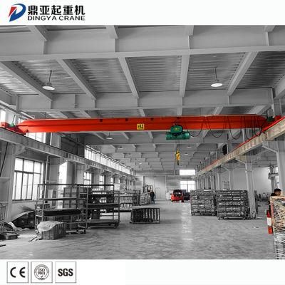 Frequency Motor Best Single Girder Overhead Crane 25 Ton