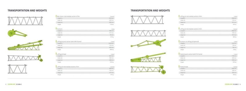 Zoomlion Zcc2600-2 New Product 260 T Crawler Crane with Lattice Boom