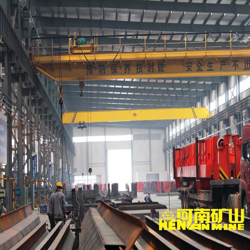 10t Industrial Electric Double Beam Overhead Traveling Crane