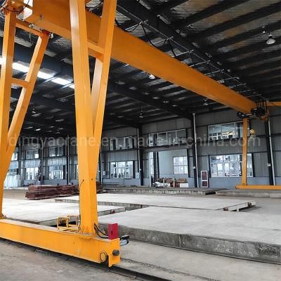 Dingya Frequency Motor Euro Single Girder 5t Mh Gantry Crane