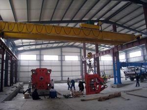 Frtde European Double Trolley Electric Double Girder Beam Bridge Cranes