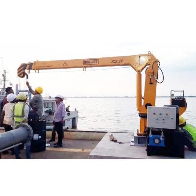 Small Marine Floating Crane Barge for Sale