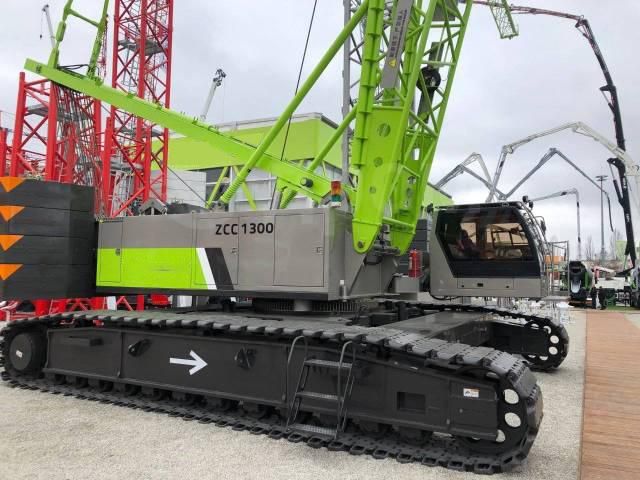 New 130ton Crawler Crane Zcc1300 with High Operating Efficiency From China
