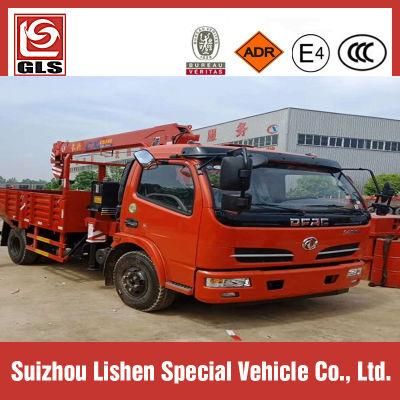 Dongfeng 3ton 3.5ton 4X2 Truck with Crane