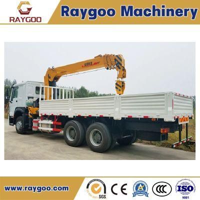 10tons Crane-Mounted Truck Sq10sk3q Truck Mounted Telecoping Crane