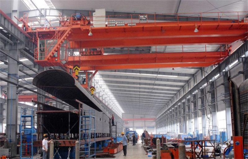 Industrial Workstation Workshop Double Beam Overhead Bridge Crane