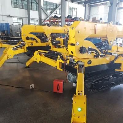 Mini Crawler Crane Factory Lifting Machine Mobile Spider Cranes