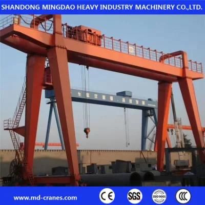 Port Shipyard Outdoor 10t Mobile Container Crane with Electric Winch