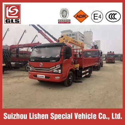 Brand New Mini Truck Mounted Crane 4X2 4tons 3tons Crane Truck Mounted