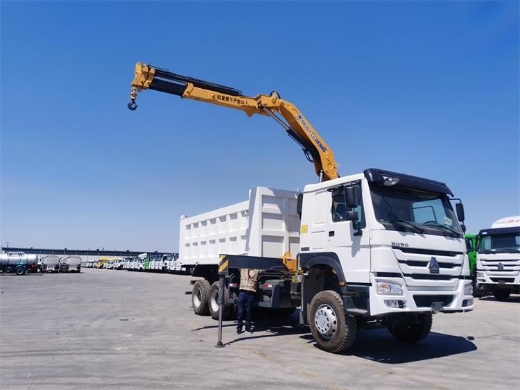 HOWO 6ton Truck Mounted Crane with 20ton Loading