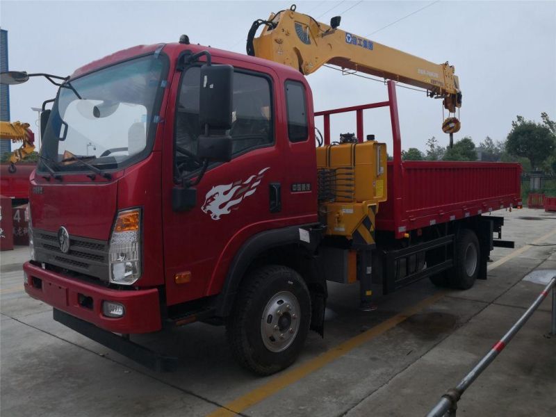 Customization 8X4 Truck Crane Telescoping Boom Hydraulic Crane 370HP Shacman