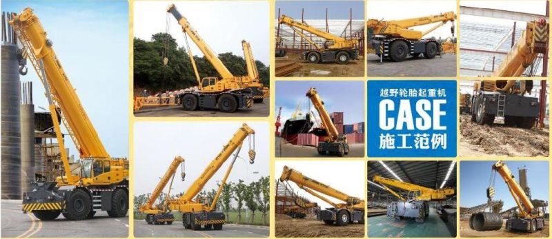 XCMG Official Manufacturer 50 Ton Rough Terrain Crane Xcr55L4 China Hydraulic Mobile New 4 Wheel Rough Terrain Crane Machine for Sale