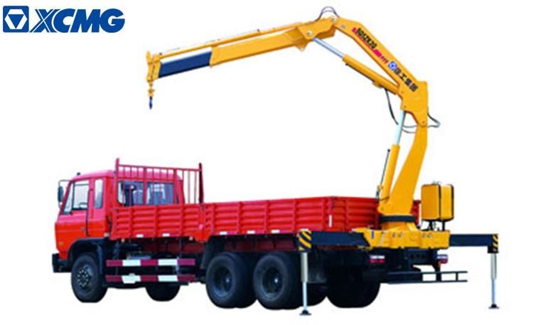 XCMG Official 3/4/5/6/8 Ton Hydraulic Arm Boom Crane Truck Mounted Loader Lorry Crane for Sale