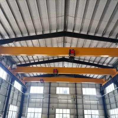 Dy Workshop Hoist Double Beam 50ton Overhead Bridge Crane
