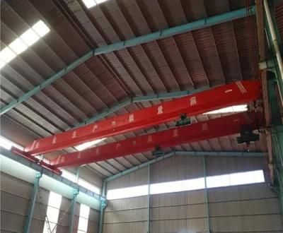 7.5t Indoors Workshop Single Girder Overhead Bridge Crane