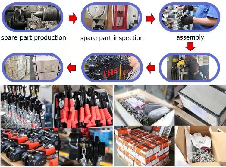 CE Approved 3 Ton Chain Hoist Lever Chain Pulley Block