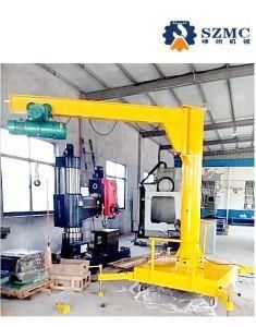 Portable Movable Jib Crane with Good Quality 1t 2t
