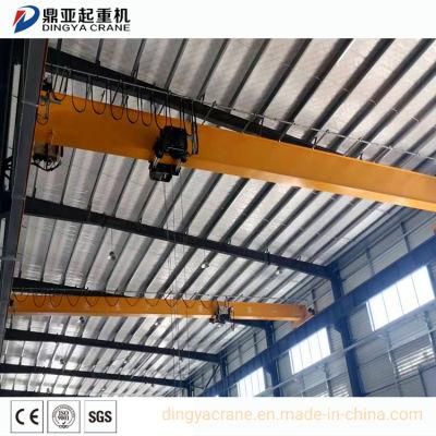 Dingya Factory Electric Single Girder 8 Ton Overhead Crane Eot Type