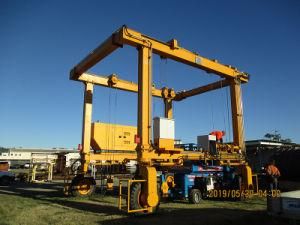 China Rubber Tyre Gantry Rtg Crane Price