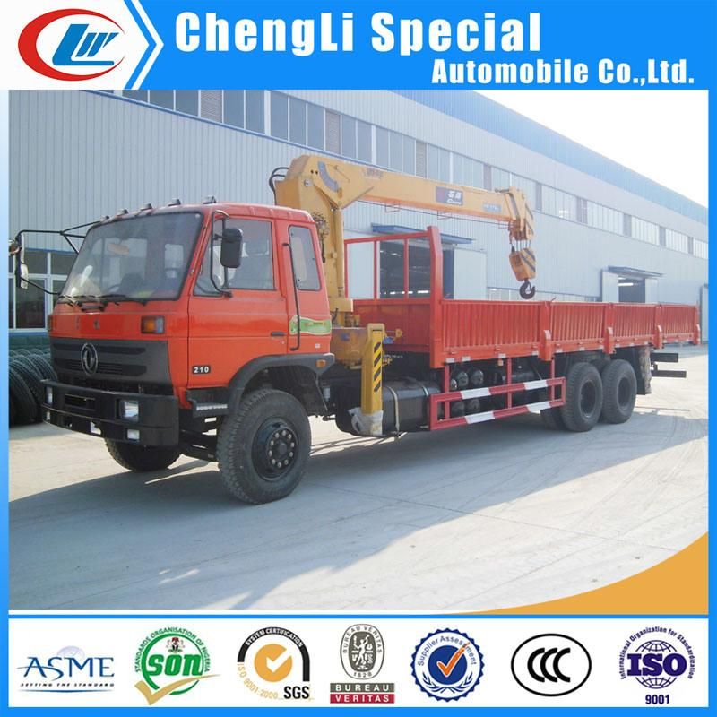 HOWO Truck Mounted Crane with 8tons to 14tons Telescopic Arm