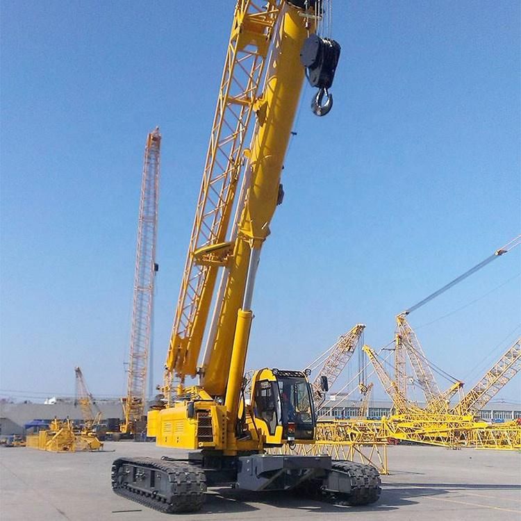 China 50 Ton 55 Ton 75 Ton 120 Ton Telescopic Crawler Crane with Factory Price