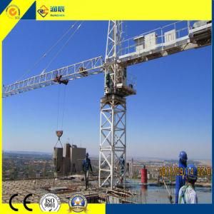 Construction Using Qtz100 8t Inner Climbing Tower Cranes with Ce