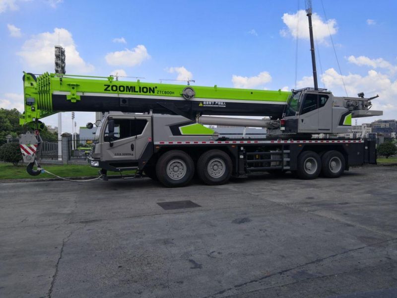 Zoomlion 80 Ton Mobile Crane Ztc800h Truck Crane with Spare Parts for Sale