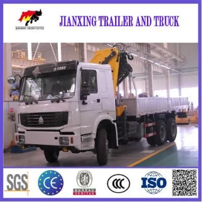 Loading Heavy Cargo Truck Mounted Crane with Wireless Remote Control