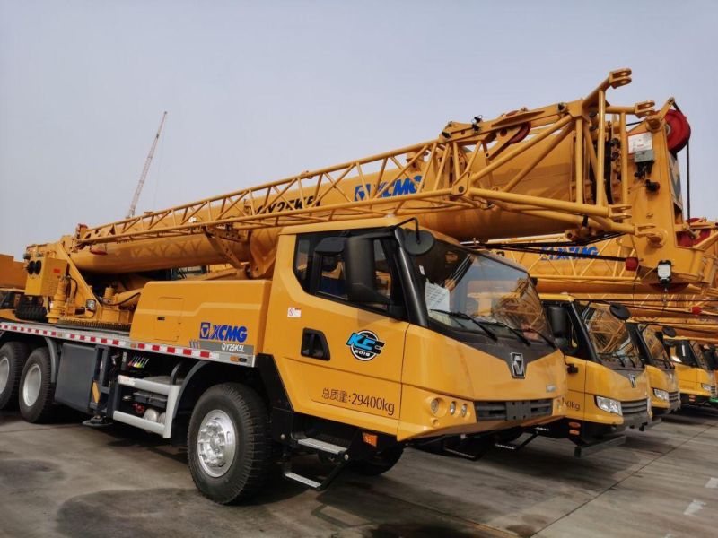 Hot Sale Truck Crane 25ton Mobile Truck Crane Qy25K5l with 5 Section Arm