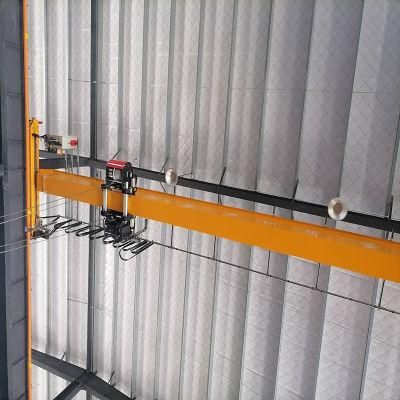 Dy Workshop Hoist Double Beam 16 Ton Overhead Bridge Crane