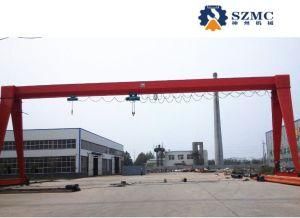 Outdoor Use Rail Mounted Electric Hoist Single Girder Gantry Crane 10 Ton 15 Ton