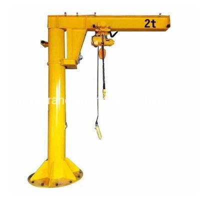 Fixed Column Floor Mounted Jib Crane Hoist