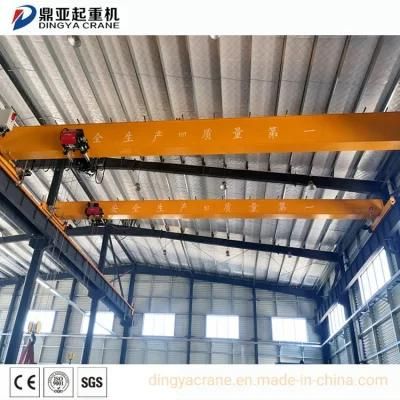 Dingya Factory Electric Single Girder 10 Ton Overhead Crane Eot Type