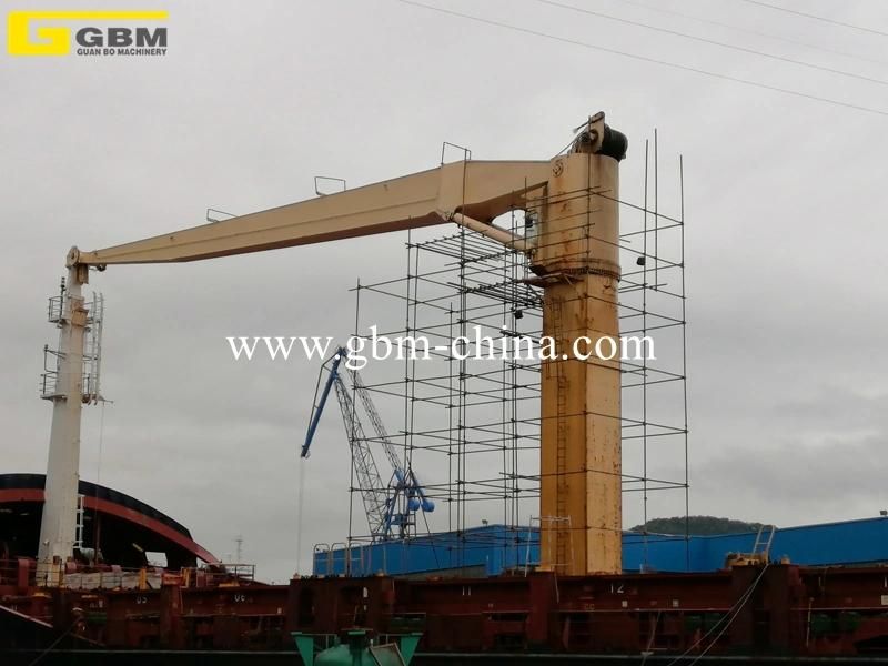 Germany/Japan Famous Brand Secondhand Marine Deck Crane/Ship′s Crane/Used Crane