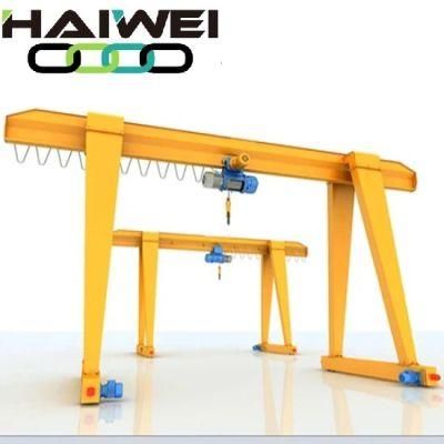 Superior Quality 3ton 5ton 10 Ton Electric Single Girder Gantry Crane