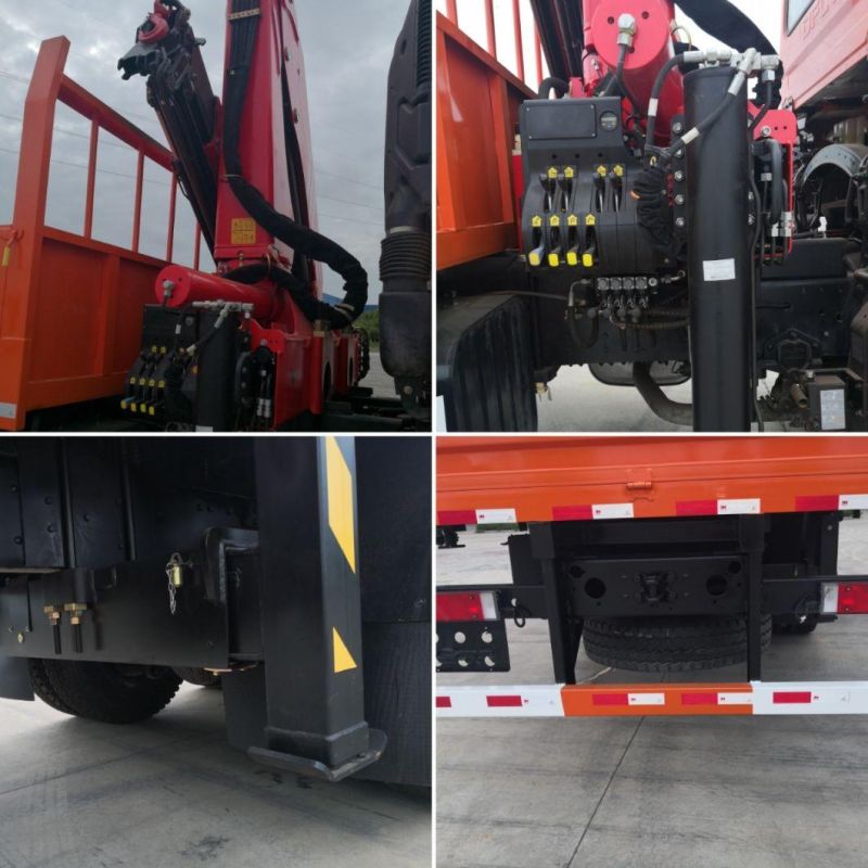 Dongfeng Customization Crane Truck 6X4 Telescoping Hydraulic Boom Crane Brand