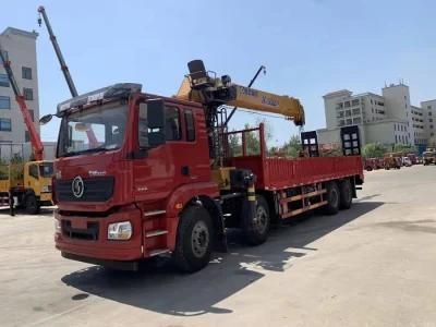 Shacman M3000 8X4 Truck Mounted Crane 25tons Knuckle Boom Palfinger Crane Spk50002