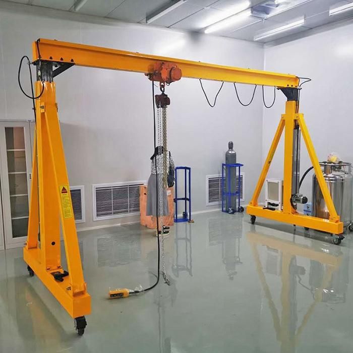 Manual Gantry Crane 500kg, 1t, 2t, 3t, 5t, 10t