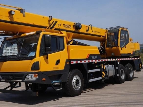 Liugong Tc250A4 Small Hydraulic 25 Ton 4 Sections Truck Crane