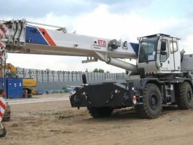 Fully Hydraulic Steering System 35ton Rough Terrain Crane Rt35-2