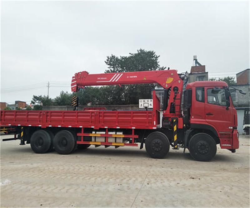 18ton Stiff Boom Crane Telescopic Boom Lorry Mounted Crane Sps45000 Model Promotion From Palfinger Lifting Mobile Truck Crane Factory