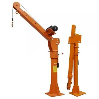 Small Car or Truck Crane with Mini Electric Hoist