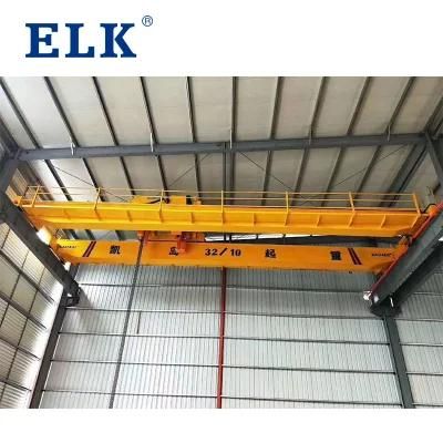 Lh Double Girder Monorail Trolley Hoist Bridge Crane