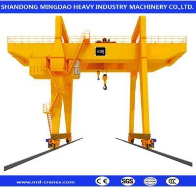 Mingdao Container Gantry Crane Lifting 50 Ton Double Girder Gantry Crane for Sale