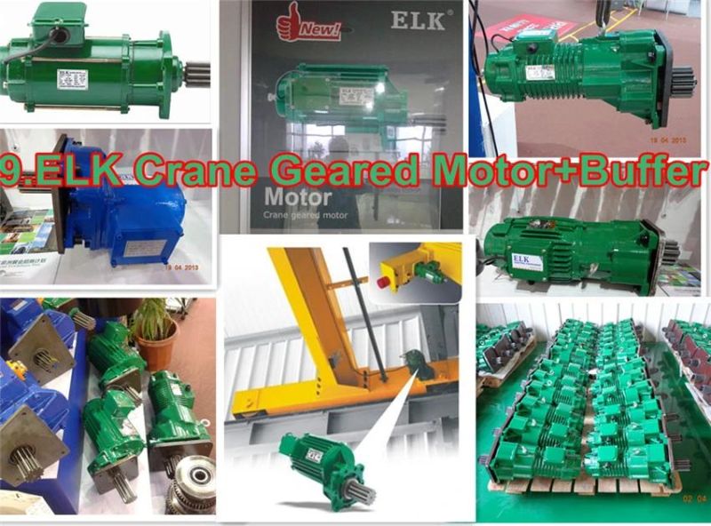 Elk Double Girder Overhead Crane Bridge Crane with Good Offer