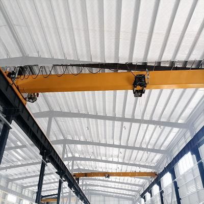 Dy Workshop Hoist Double Beam 8 Ton Overhead Bridge Crane