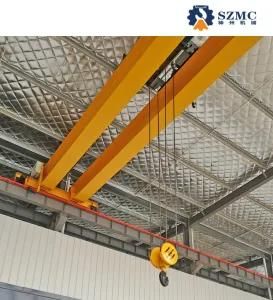 Electric Moblile 10 Ton Double Gireder Bridge Overhead Crane Hot Sale in Southeast Asia
