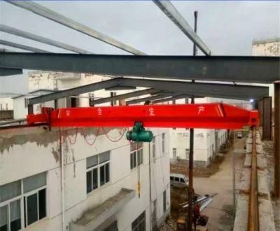 Industrial Use Customized 5 Ton Electric Hosit Single Girder Overhead Crane