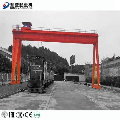 Heavy Duty Continuous Use Double Beam Gantry Crane with IP55 Motors